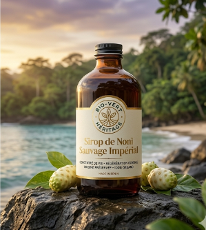 SIROP DE NONI PUR - ÉLIXIR DE VITALITÉ & IMMUNITÉ