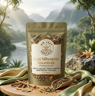CURE SILHOUETTE ANCESTRALE -TISANE VENTRE PLAT, RITUEL DÉTOX SANS CONTRAINTE