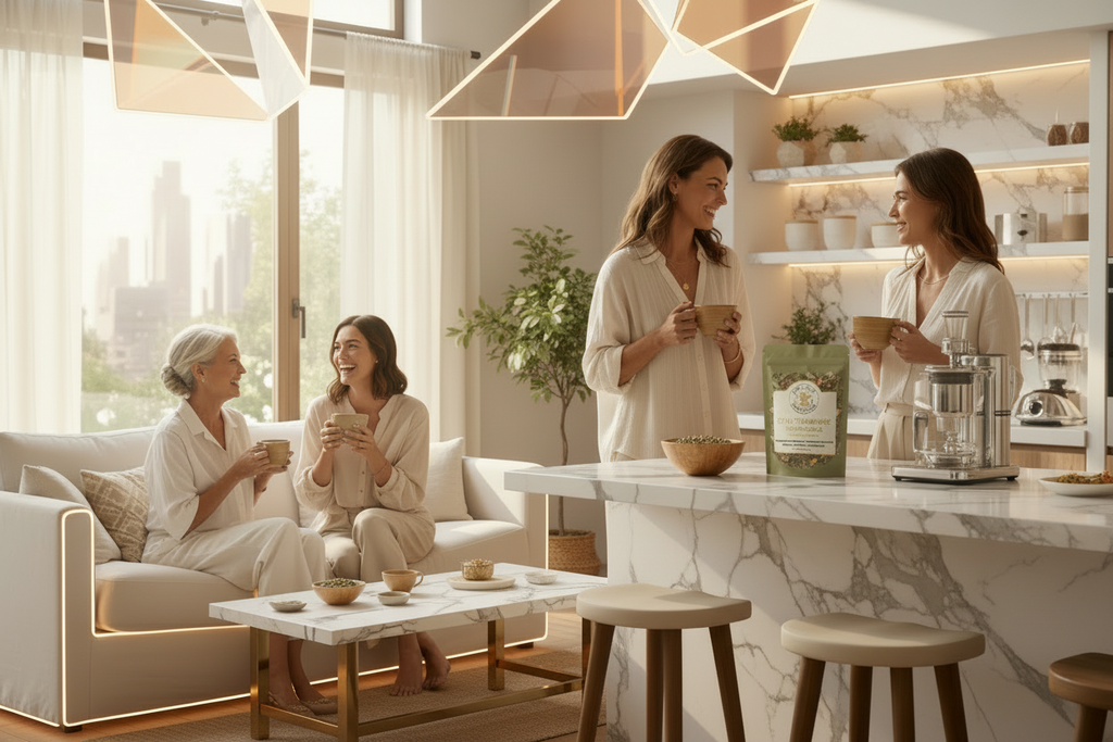 CURE SILHOUETTE ANCESTRALE -TISANE VENTRE PLAT, RITUEL DÉTOX SANS CONTRAINTE